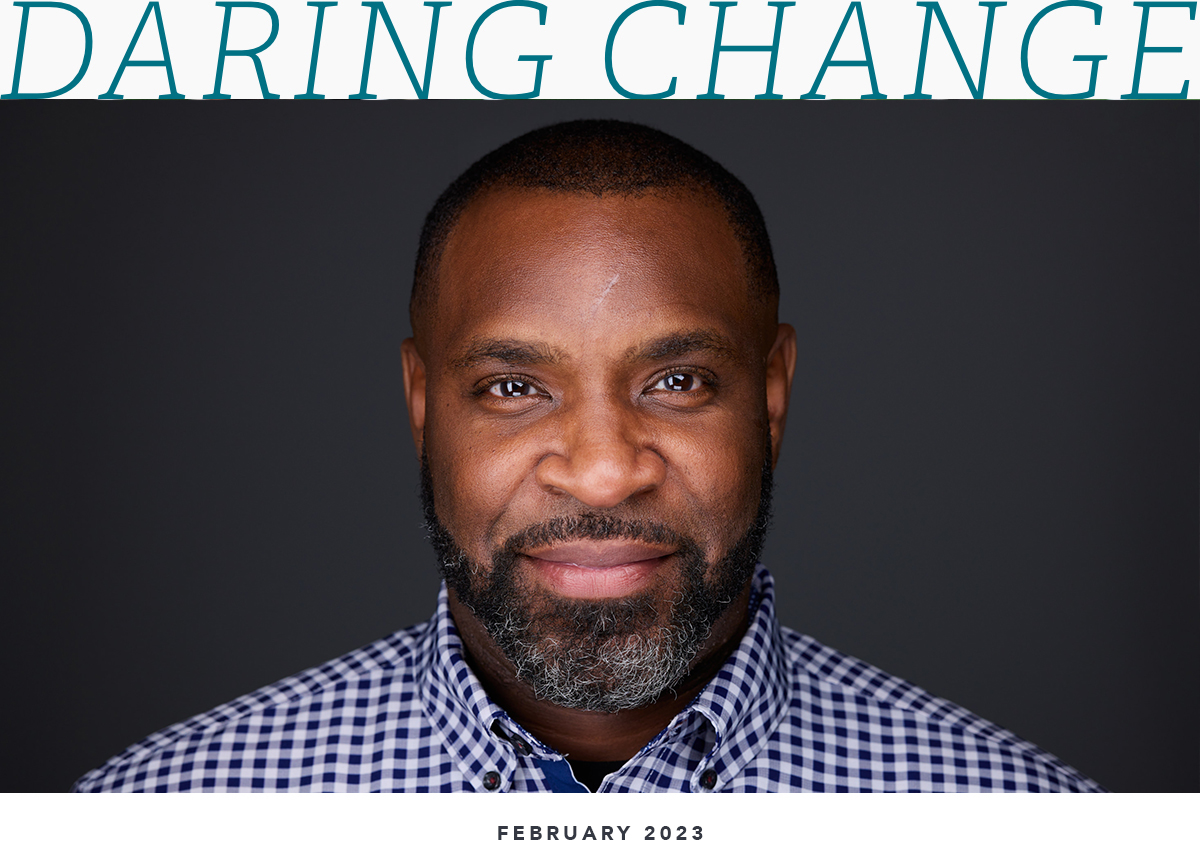 Daring Change. Armand Coleman, Executive Director of the Transformational Prison Project.